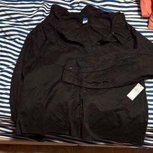 Old Navy Black Button Down Shirt